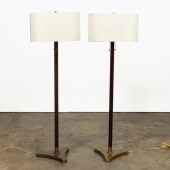 PAIR, VISUAL COMFORT WOODEN &