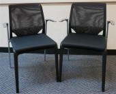PAIR VITRA MEDASLIM CHAIRS DES