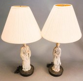 PAIR VON TORY PORCELAIN CHINOI