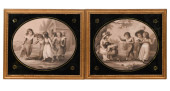 PAIR W. PALMER ANTIQUE ENGRAVI