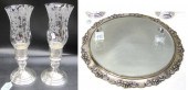 PAIR WALLACE STERLING CANDLEST