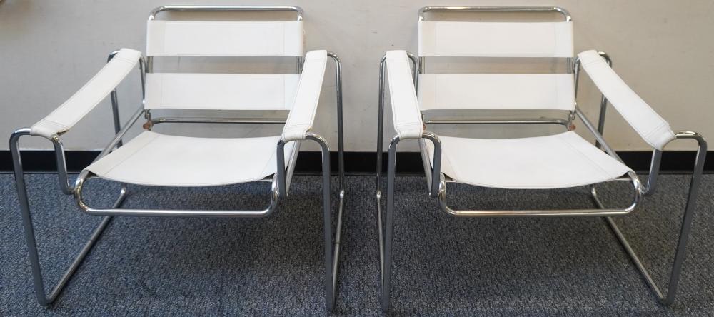 PAIR 'WASSILY' TYPE CHROME PLATED