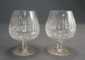 PAIR WATERFORD CRYSTAL 'MAEVE