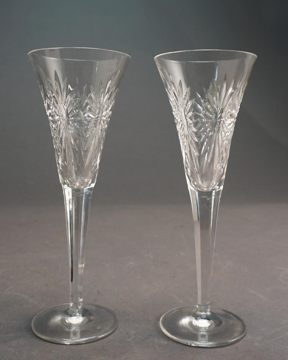 PAIR WATERFORD CRYSTAL