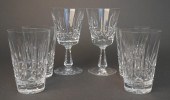PAIR WATERFORD 'KYLEMORE' CRYS