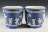 PAIR WEDGWOOD JARDINIERES - Pa