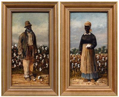 Pair William Aiken Walker paintings