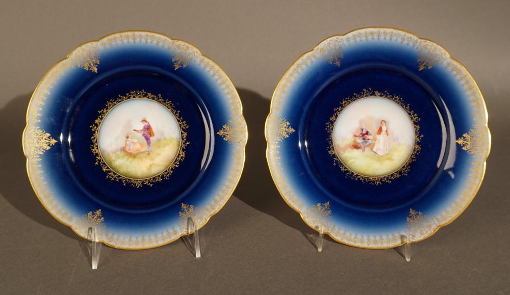 PAIR WILLIAM GUERIN & CO. LIMOGES