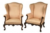 PAIR WINGCHAIRS - Pair of Chip