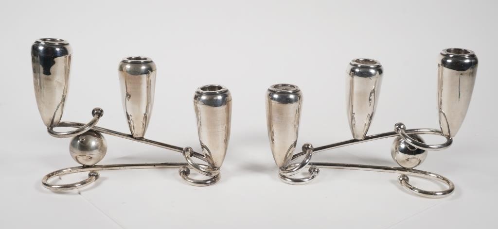PAIR ZURITA MEXICAN STERLING SILVER