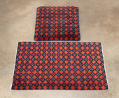 PAIRED WESTERN CHINA RUG AND P