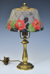 PAIRPOINT BOUDOIR LAMP REVERSE