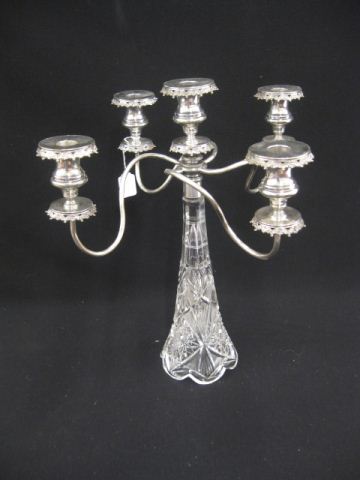 Pairpoint Cut Glass & Silverplate