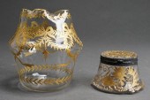 PAIRPOINT GILT DECORATED MOLDE