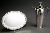 PAIRPOINT HAMMERED SILVER PLAT