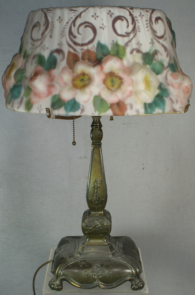 Pairpoint puffy table lamp, 14"