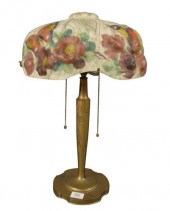 PAIRPOINT PUFFY TABLE LAMP AND