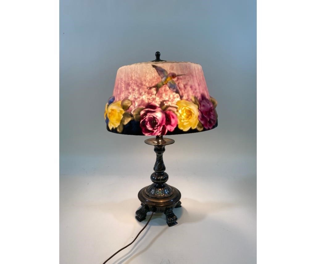 Pairpoint Puffy table lamp, the