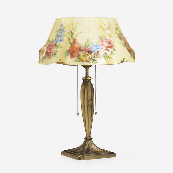 Pairpoint. Puffy table lamp with