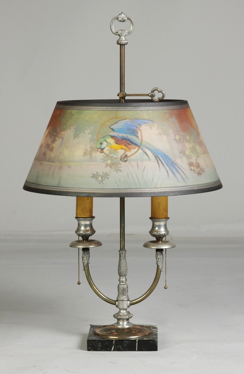 Pairpoint Reverse Painted Lamp with
