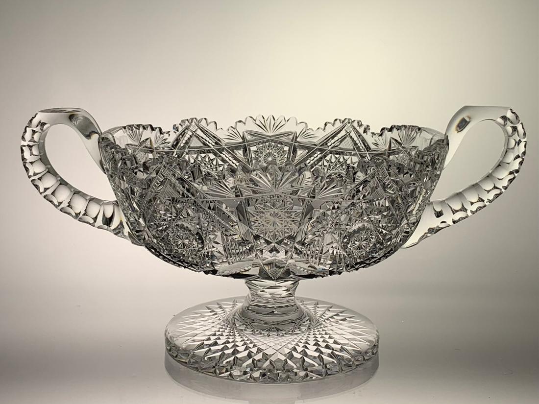 PAIRPOINT WAMSUTTA CUT GLASS TWO