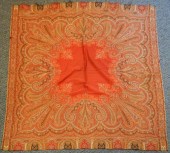 PAISLEY EMBROIDERED TABLECLOTH