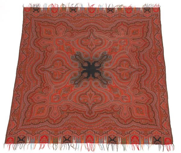 PAISLEY SHAWL  68" x 66" 