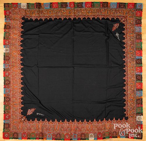 PAISLEY SHAWLPaisley shawl, signed,