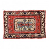 PAK KAZAK AREA RUG Ivory octag