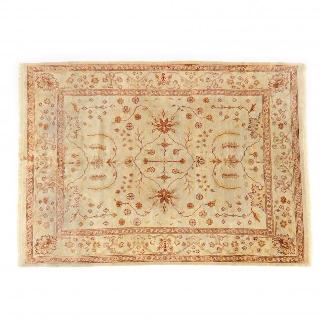 PAK OUSHAK Beige field with