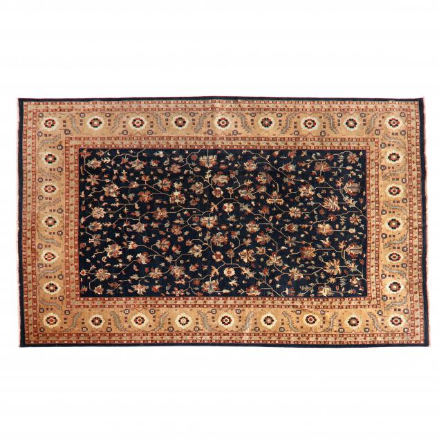 PAK OUSHAK CARPET Navy field with