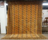 PAKISTAN BOHKARA RUG, 14 FT X