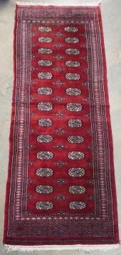 PAKISTAN BOKHARA RUNNER, 7 FT