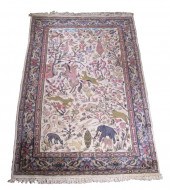 PAKISTAN "HUNTING" RUG (4'1" X