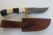 PAKISTAN STONE HANDLED KNIFE W