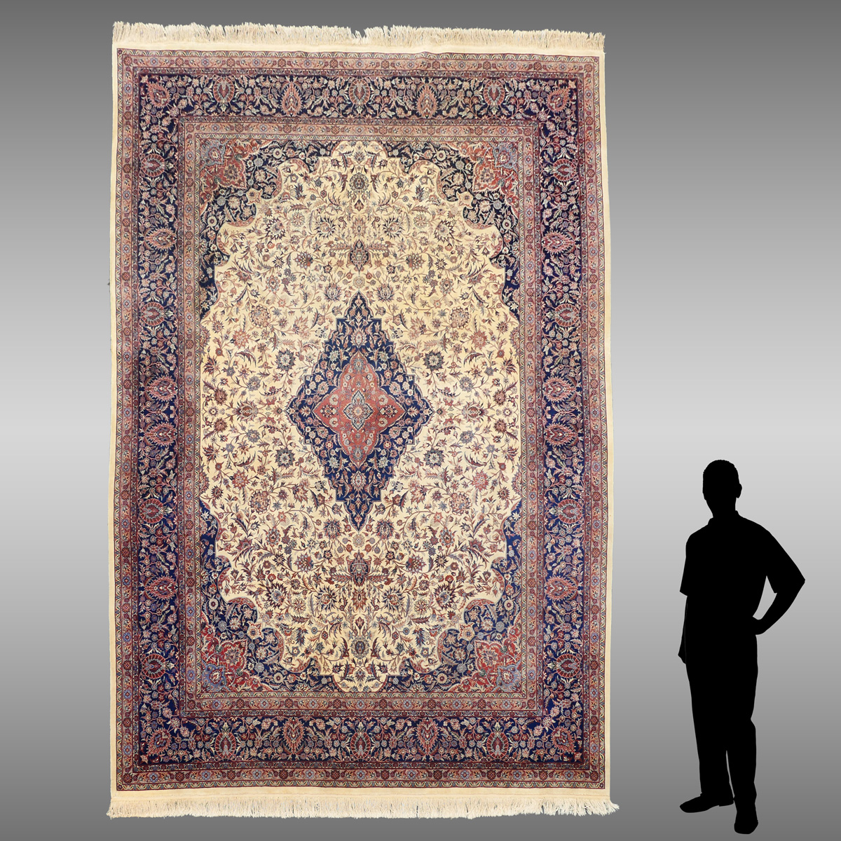 PAKISTANI- PERSIAN HAND KNOTTED