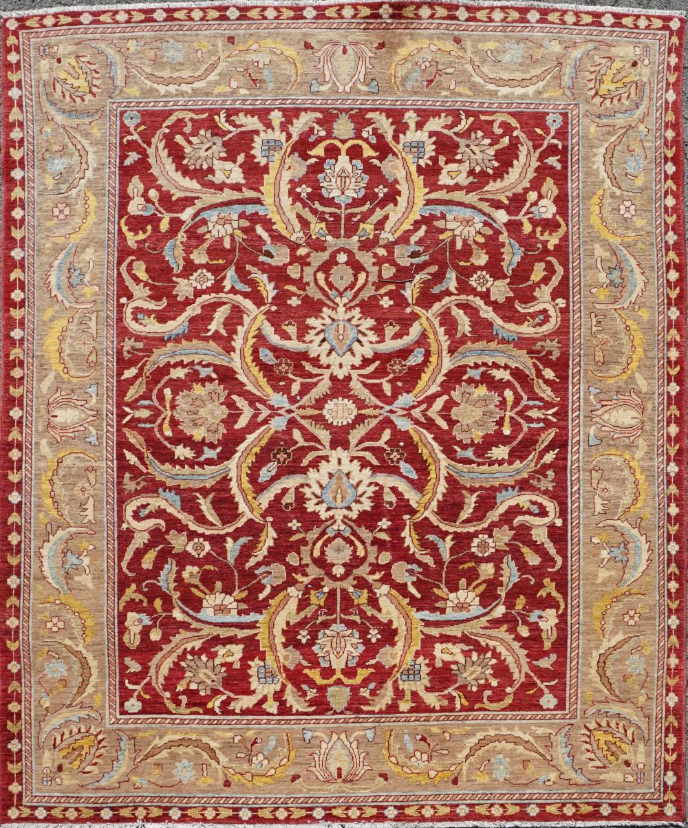 PAKISTANI PESHAWAR WOOL RUG APPROX.