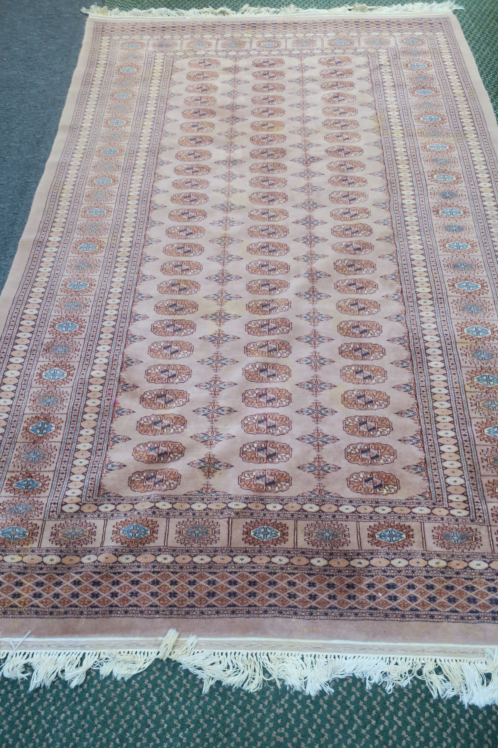 PAKISTANI WOOL HAND KNOTTED BOKHARA