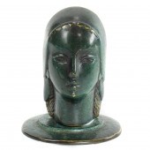 PAL BELL ART DECO STYLE PATINA