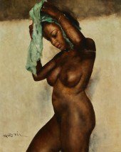 PAL FRIED (1893-1976), NUDE WO