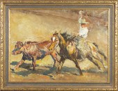 Pal Fried (1893-1976) Western