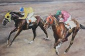 PAL FRIED - RACE TRACK (JOCKEY