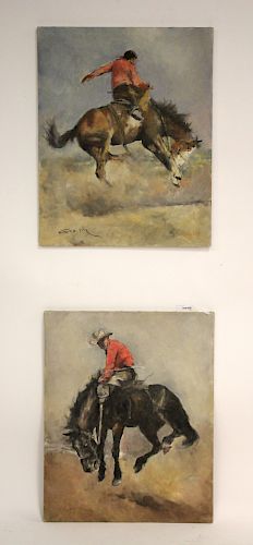 PAL FRIED, "RODEO 4" & "RODEO MAN