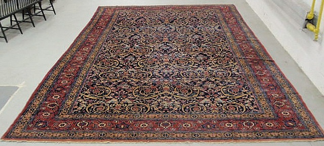 Palace size Isfahan oriental carpet