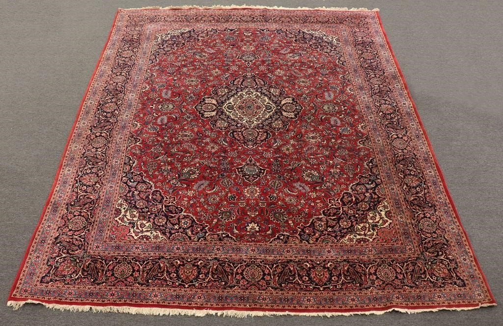 Palace size Kashan carpet, 14'l x