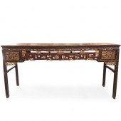 PALACE SIZED CHINESE CARVED PA