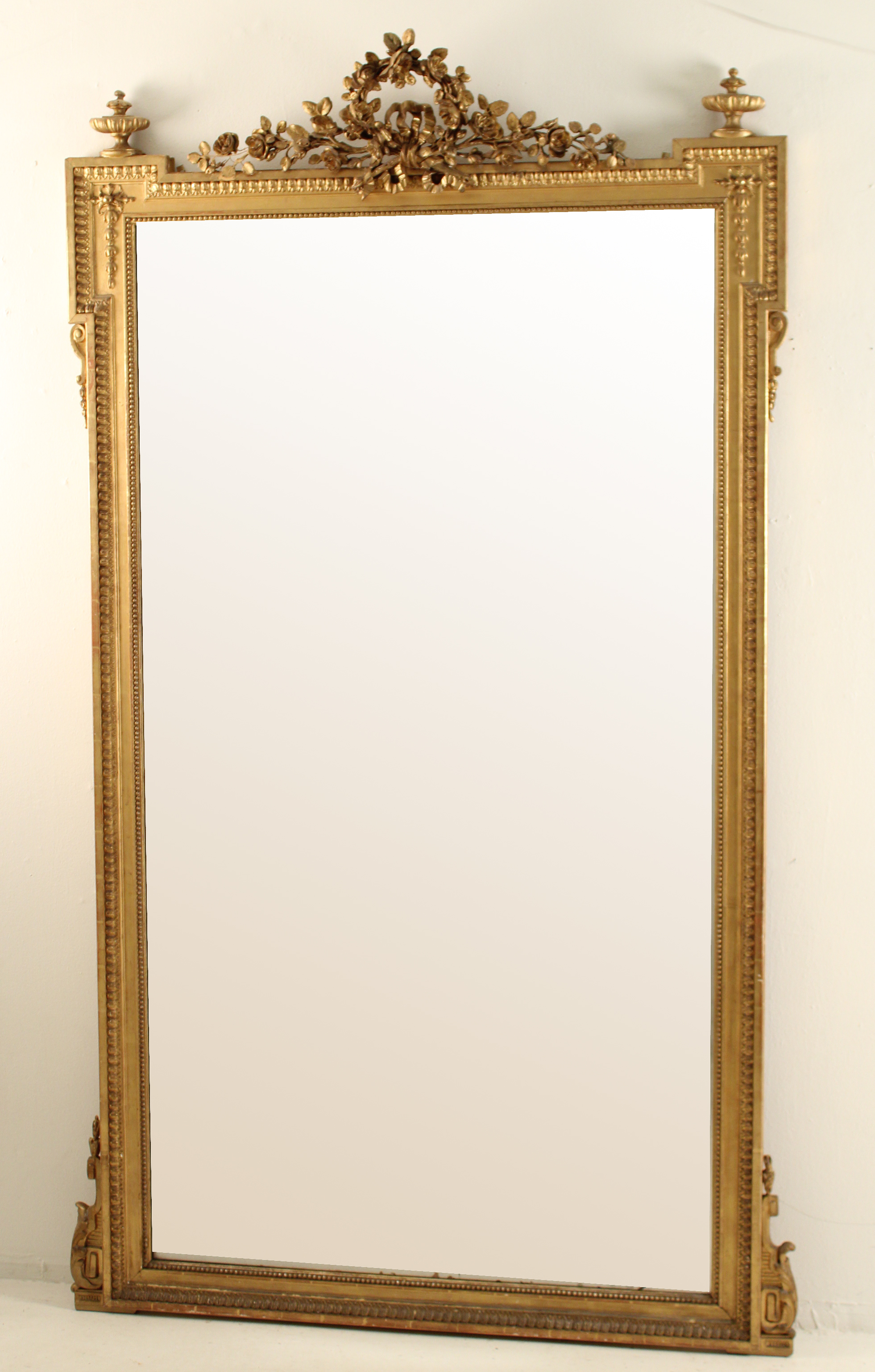 PALACIAL 19TH C. FRENCH CARVED