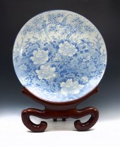 PALATIAL ASIAN BLUE & WHITE CH