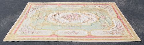 PALATIAL HAND-WOVEN AUBUSSON