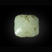 PALE CELADON JADE 'MOTH AND SP